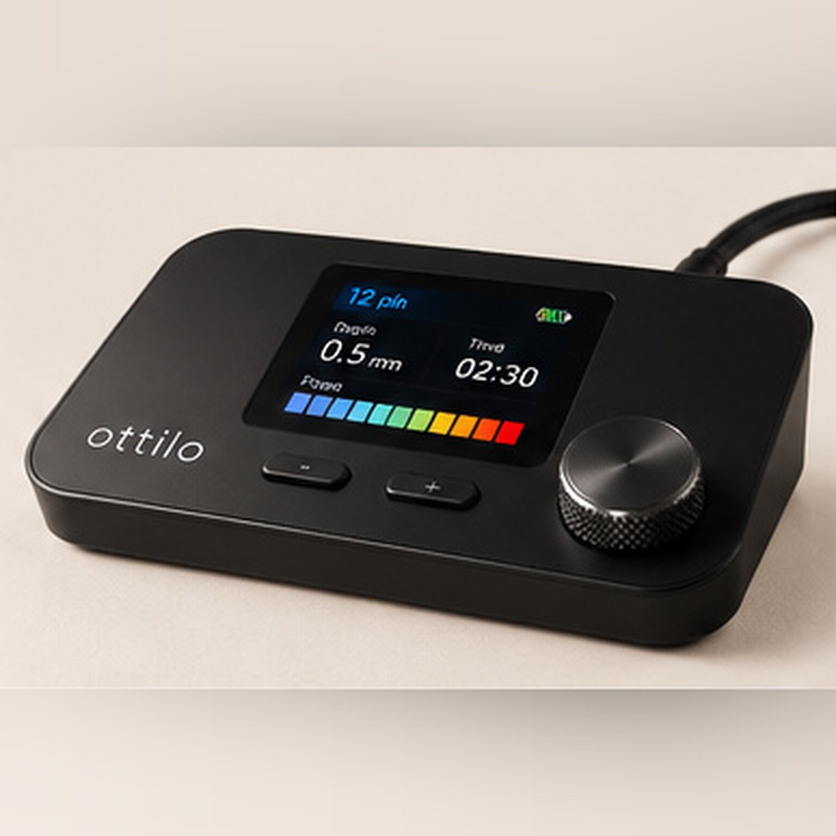 The Ottilo controller with its colour screen