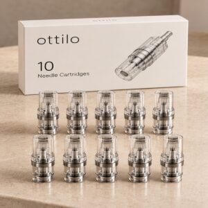 A box of 10 Ottilo needle cartridges